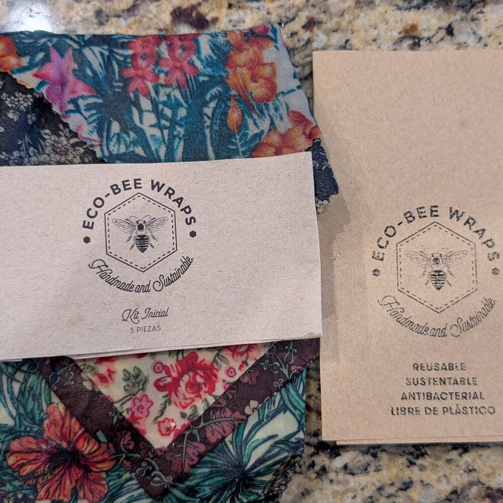 ECO Bee Wraps - reusable, sustainable, anibacterial - NEW!